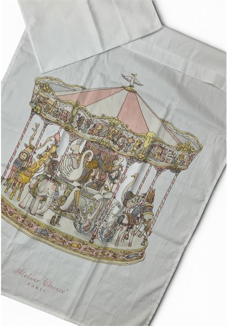 Set lenzuolino carrozzina Atelier Choux | CAROUSELPINKLENZUOLOCAROUSELPINK